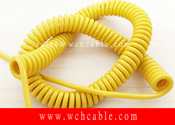 Customizable Oil Resistant Spiral Cable with UV Resistant PVC Insulation for