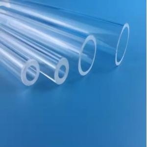 High Reflectivity Silver Coated Quartz Glass Tube Dimension Customized