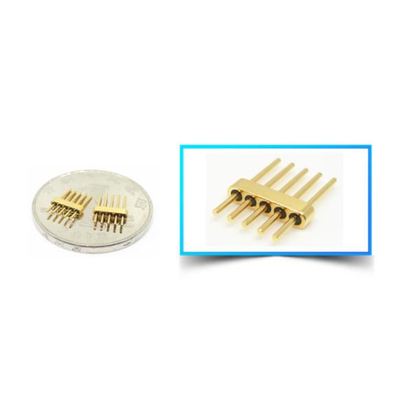 5 Pins Hermetic Glass To Metal Seal Connectors Kovar 4j29 Shell Material