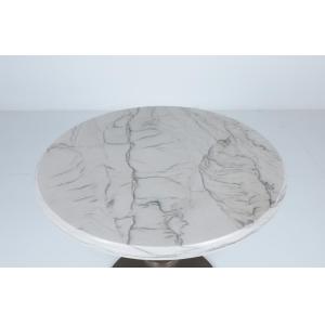 Modern Simple Natural Marble Round Coffee Table