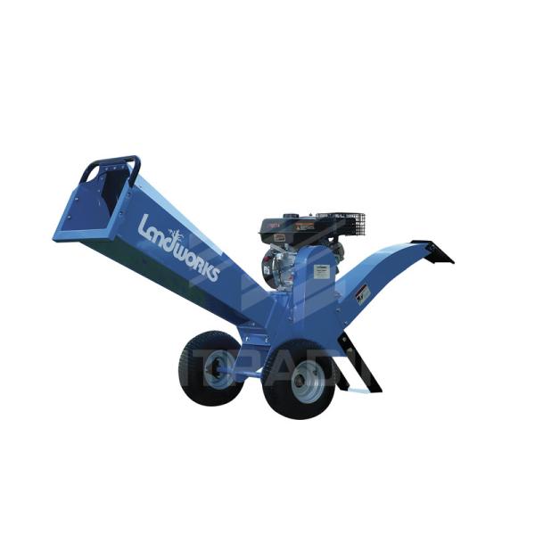 Buy 13HP Wood Chipper Shredder Double Sides Blades With Adjustable Discharge Chute at wholesale prices