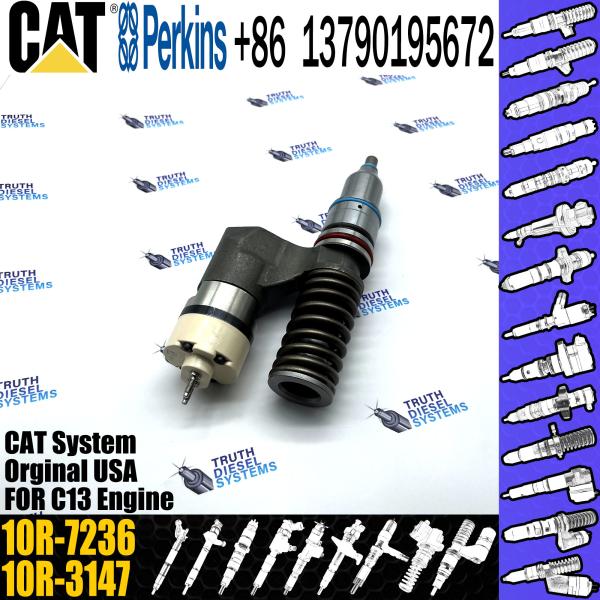 CAT C13 Excavator Inyectores Common Rail Diesel fuel Injector 2490705 249-0705 10R7236 10R-7236 For Caterpillar
