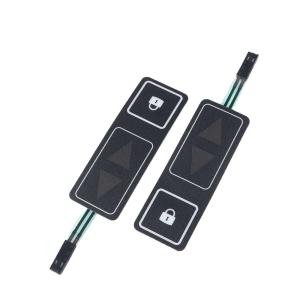 Quality Pantone Color Waterproof Membrane Keypad with Customizable Key Number and 20C- 70C Temperature Range for sale