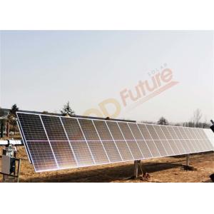 Quality HWL Automatic Solar Tracker 90 Modules Single Axis Tracker for sale