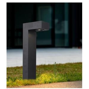 IP65 LED Lawn Lamp 3000k 7 Shaped Seven Watt AC277V H600mm Size