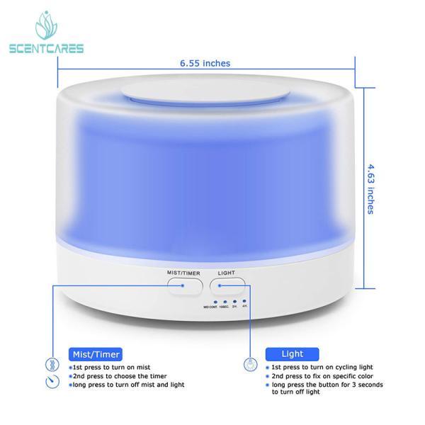 DC24V 0.65A 60sqm 700ml Ultrasonic Aroma Diffuser