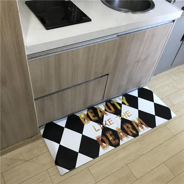 Buy Durable Anti Fatigue Washable Kitchen Carpet Runner Stain Resistant at wholesale prices