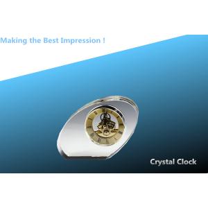 crystal clock/glass desk clock/desk clock/crystal clock/clock