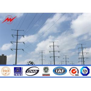 Electricity Utilities Explosion Proof Electrical Power Pole 138kv Round Tapered