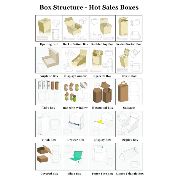 Paper Packet Tobacco Plain Standardized Packaging Smoking Packs Cigarette Boxes