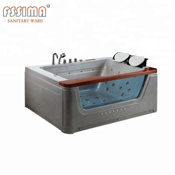 Buy 5 Foot Waterfall Whirlpool Bathtub Hot Tub 1700x1300x680MM at wholesale prices