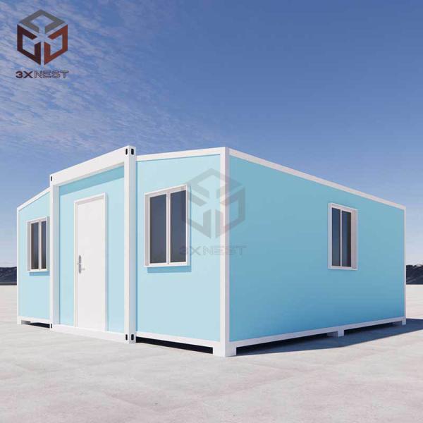 Foldable Expandable Container House With 2200mm Fold Size And 18mm Floor