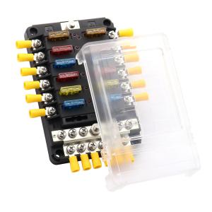 Belt LED Indicator Lights Car Fuse Box With Negative Polar Flow Exhaust