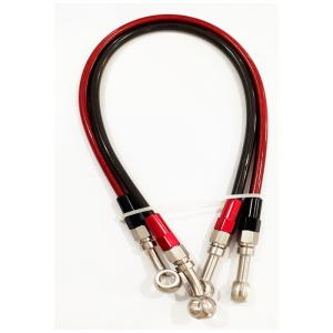 DOT FMVSS106 Brake Line Fitting Kit Nylon Inner Hose SS304 Material