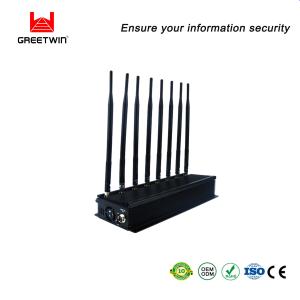 2.5dBi 8 Antennas Desktop Signal Jammer GSM 2g 3G 4G 5g Portable