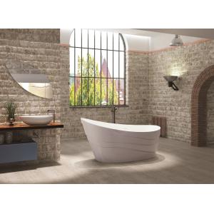 Chemical Resistance Freestanding Soaking Bathtub Stand Alone Bathtubs