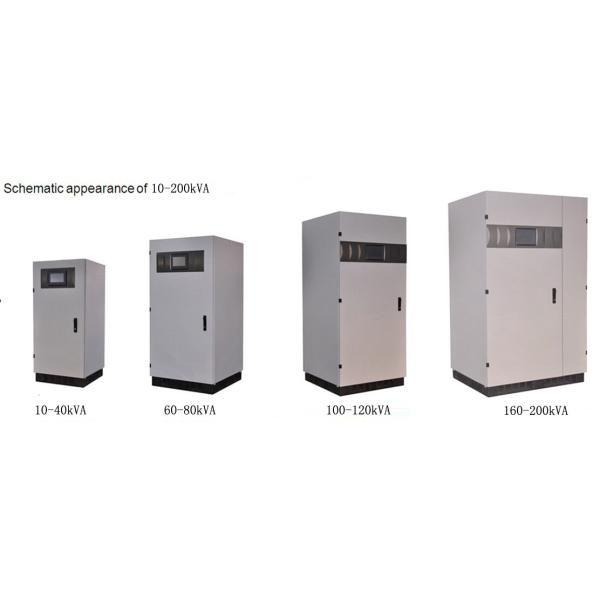 Buy Gray color 120Vac Online UPS , 3phase Online LF UPS 208Vac Line to Line UPS 10-200kVA at wholesale prices