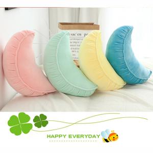 Skin Friendly Plush Toy Pillow Various Color Dumpling Shape Printing Logo