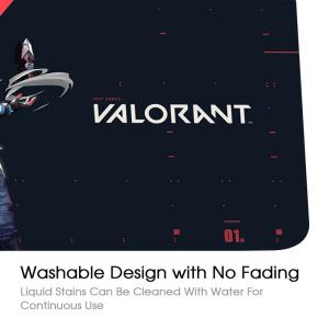 Rubber Overlocked Valorant Pattern Printed Computer Mat Custom Xxl Gaming Mouse