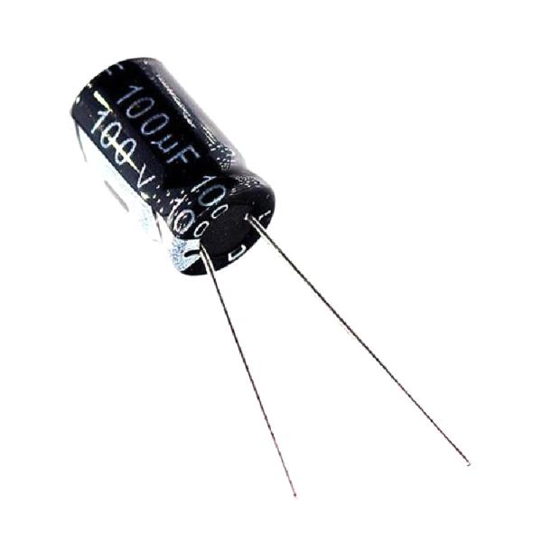 original 35V/100UF 6.3*7mm 100V/100UF 10*17mm Aluminum electrolytic capacitor