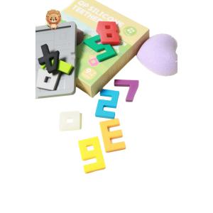 Custom Silicone Baby Toys Building Blocks Cognitive Skills Developmental With