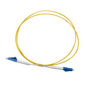 China SC/UPC - LC/UPC Single Mode Optical Fiber Patch Cord with 3 Years Warranty and PVC / LSZH / OFNR Jacket on sale China SC/UPC - LC/UPC Single Mode Optical Fiber Patch Cord with 3 Years Warranty and PVC / LSZH / OFNR Jacket on sale