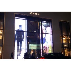 IP43 IC 2038 Led Transparent Screen Led Wall W96*H96 Dots CE ROHS