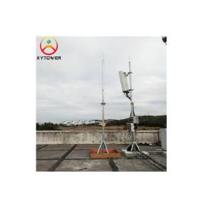 Self Supporting Hot Galvanized Steel Pipe Telecommunication Rooftop Antenna