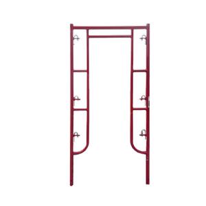 Quality Narrow Frame Canada Lock Galvanized Steel Walk Through Scaffolding for sale