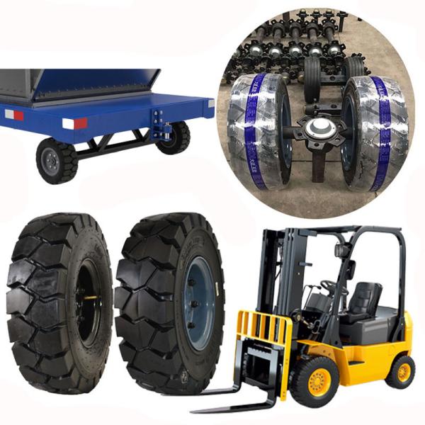 Forklift Truck Spare Parts Forklift Solid Tires Suppliers 8x7-8.500-8.650-10.700-12.28x9-15.250-15.300 -15