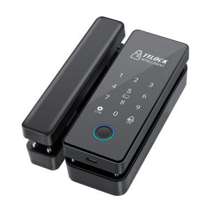 Digital Smart Glass Door Lock TTLock Fingerprint Electronic Password IC Card