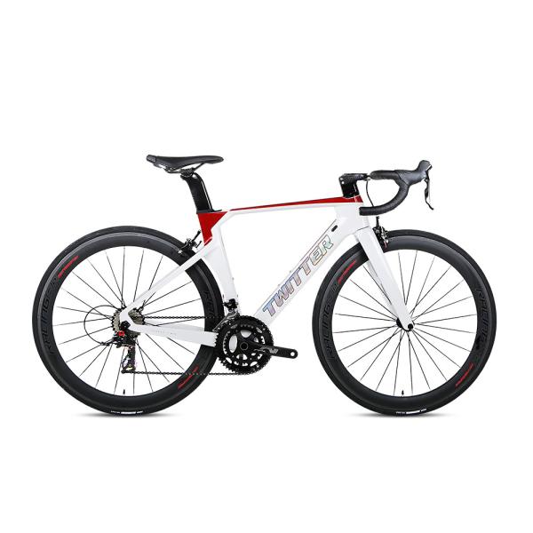 Buy 54CM Frame Racing Road Bicycle 60TPI Carbon Fiber HandlebarMtb Cycle at wholesale prices