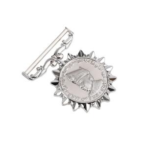 Quality Handmade Military 1&quot; Custom Metal Badge Design For Sports Event for sale