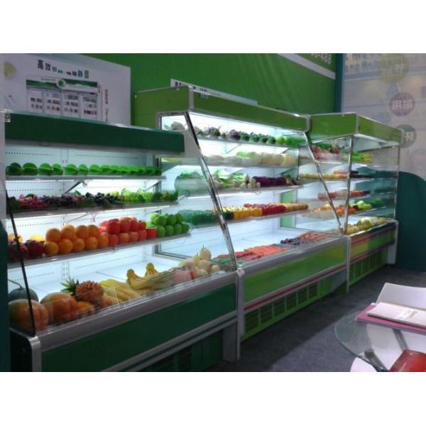 Four Layers Multideck Open Chiller Embraco / Panasonic Brand Compressor Case