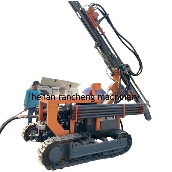 Buy Blast Hole Drilling Machine 20m Depth 115mm Diameter Blast Hole Drilling Machine at wholesale prices