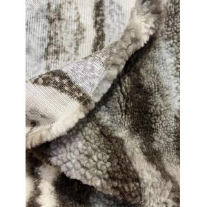 Printed Teddy Fabric for Suppliers in Medium Weight and Customized Needs