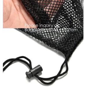 Mesh Laundry Bag Heavy Duty Drawstring Bag, Factories, College, Dorm, Travel