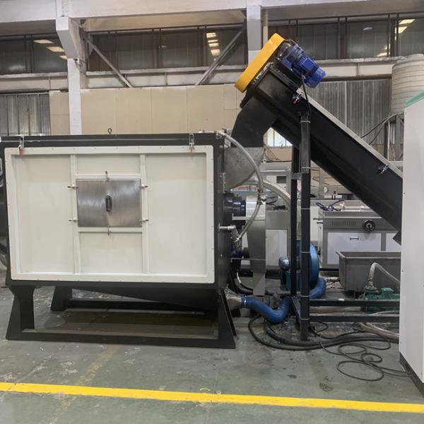 300kg/H Waste Plastic Recycling Line PLC Control With Washsing Function