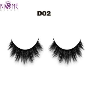 Luxury Volume 3D Synthetic False Eyelashes Easy Wear For Party Makeup