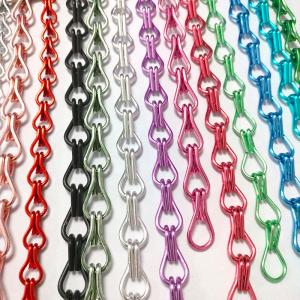 Customizable Aluminum Chain Link Curtain For Modern Curtain Pattern