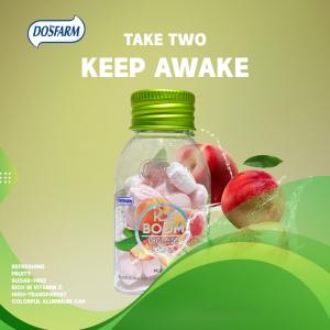 Classic Triangle Transparent Bottle Mint Candy Zero Sugar