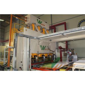 Single Layer Short Cycle Lamination Line For Melamine Paper Board / MDF Board