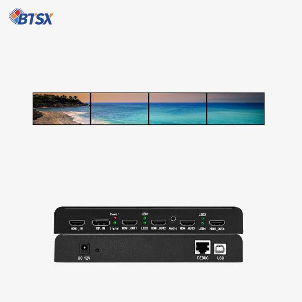 Buy 4K Multi-Screen Video Wall Controller HDMI/DP Expander for Multiple Screens and Audio Processing at wholesale prices