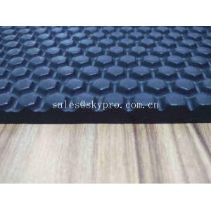 5mm Black EVA Foam Sheet Eco friendly Waterproof Round Button Stud Pattern for