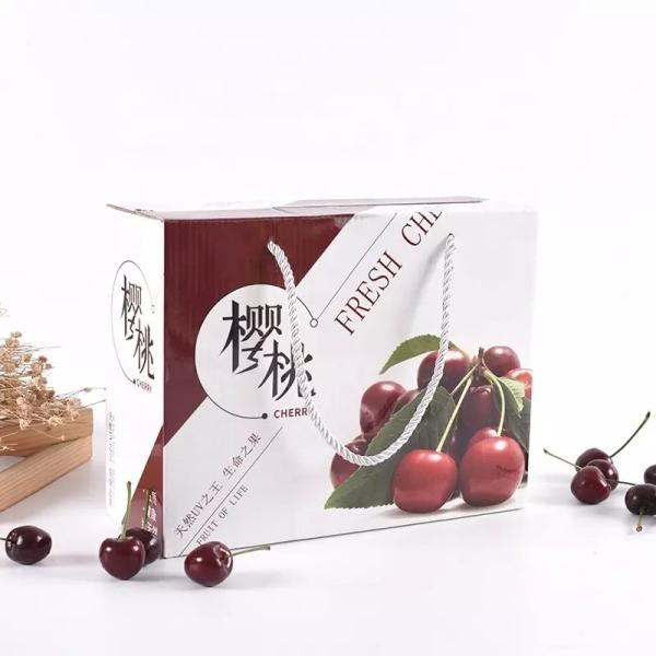 Buy Recycled Materials Fruit Packaging Boxes Cardboard Fruit Shipping Boxes at wholesale prices