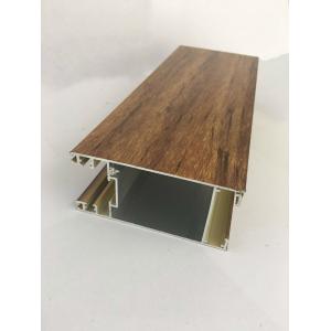 Third - Dimension Wood Finish Aluminium Profiles Solid Substantial