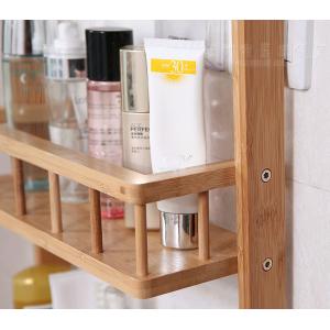 4 tier bamboo fridge storage rack