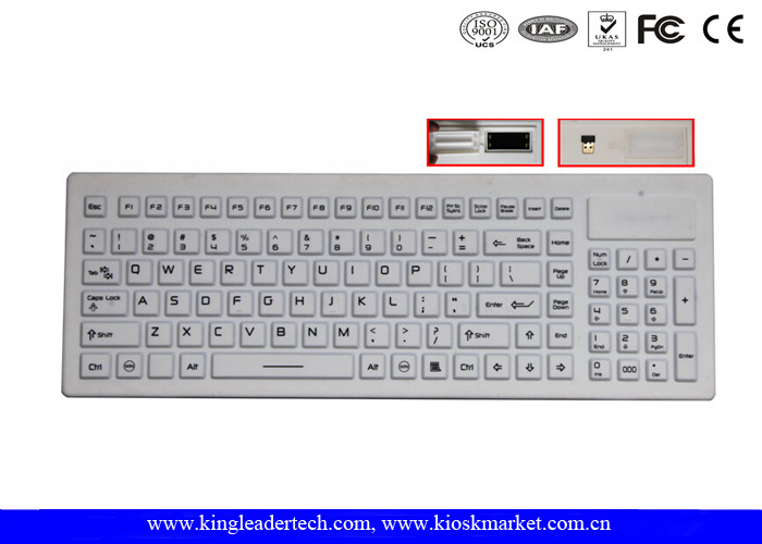 Quality IP67 Wireless Silicone Keyboard, Featuring F1~F12 Function Keys for sale