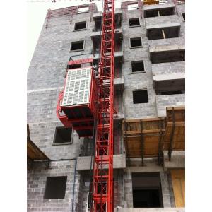 Dipping Zinc Spray Paint Safety Control System Building Cage Hoist Single Cage