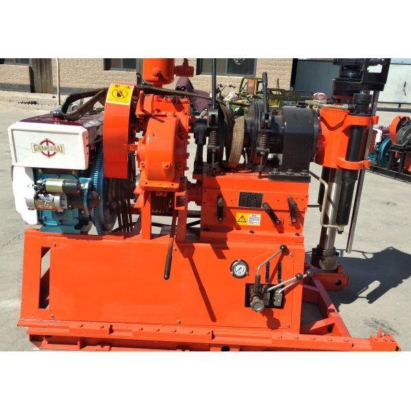 GY200 Crawler-mounted Drilling Rig Depth 200 For Core Sampling